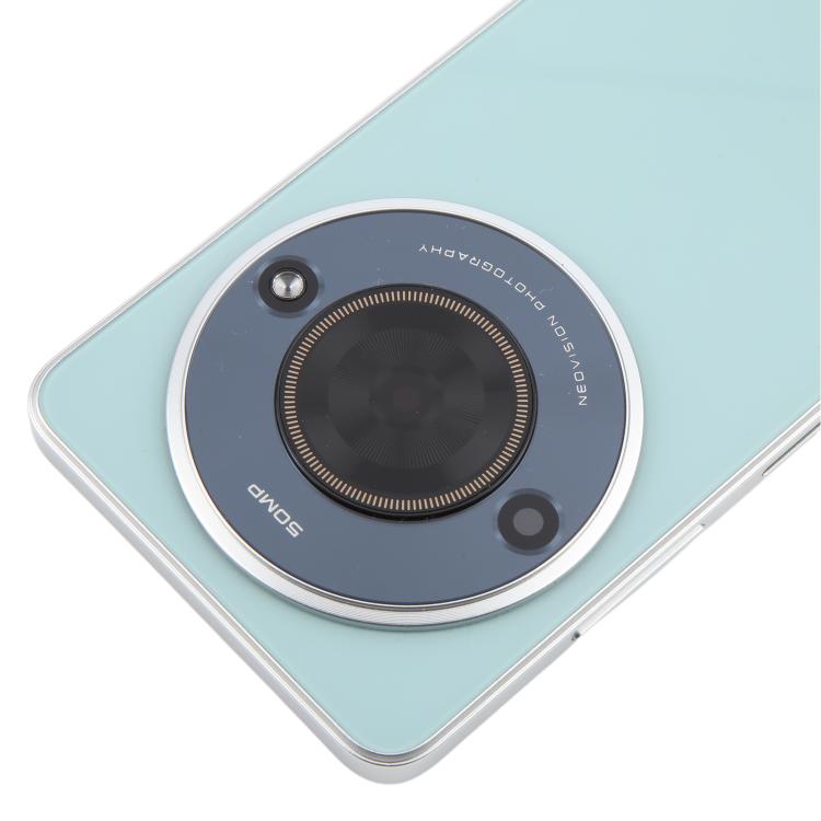 Pour ZTE Blade A75 5G Z2357N / Blade V60 Smart Glass Cache arrière de batterie avec cadre central / Cache objectif de caméra