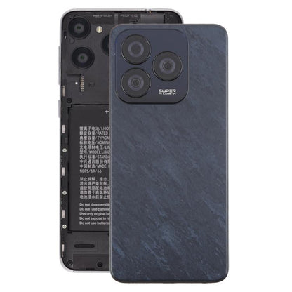 Pour ZTE Blade A75 4G Z2359 Couvercle arrière de la batterie avec cadre central / Couvercle de l'objectif de l'appareil photo