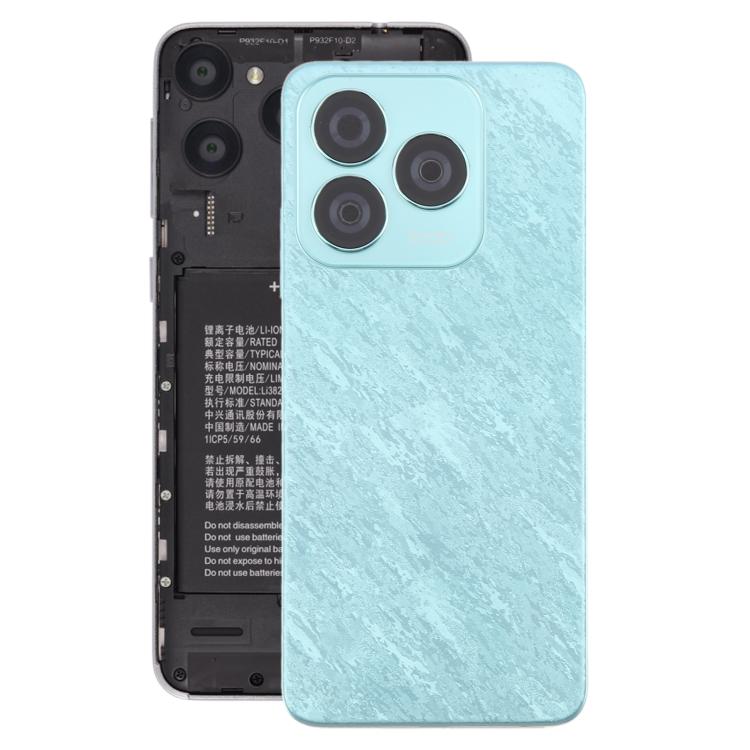 Pour ZTE Blade A75 4G Z2359 Couvercle arrière de la batterie avec cadre central / Couvercle de l'objectif de l'appareil photo