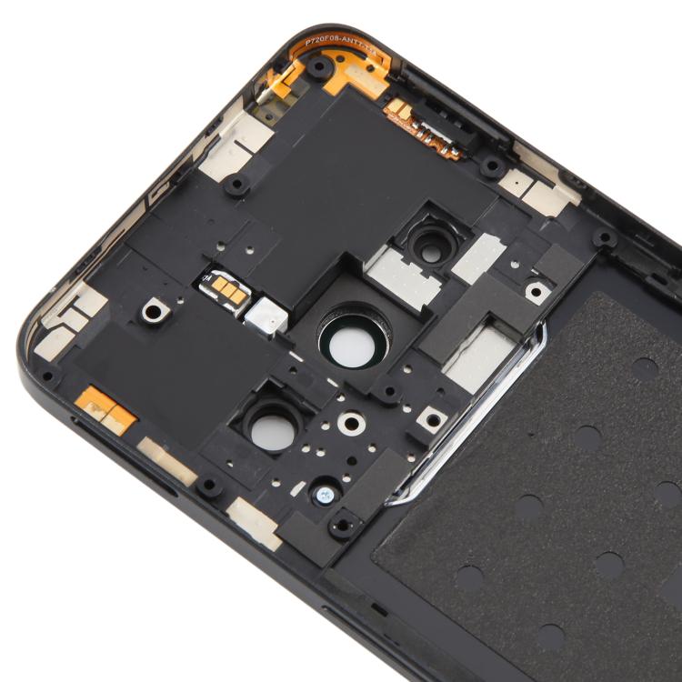 Pour ZTE nubia Focus Pro Z2351N Couvercle arrière de la batterie en verre avec cadre central / Couvercle de l'objectif de l'appareil photo