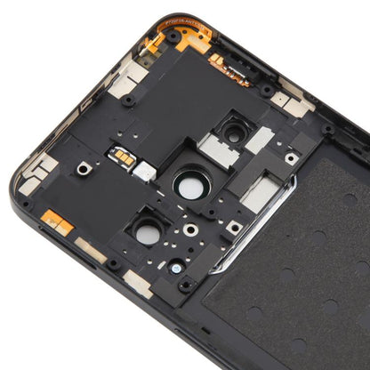 Pour ZTE nubia Focus Pro Z2351N Couvercle arrière de la batterie en verre avec cadre central / Couvercle de l'objectif de l'appareil photo