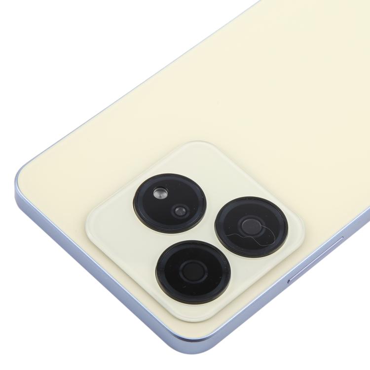 Pour ZTE Blade V60 Design Z2350 Couvercle arrière de la batterie en verre avec cadre central / Couvercle de l'objectif de l'appareil photo