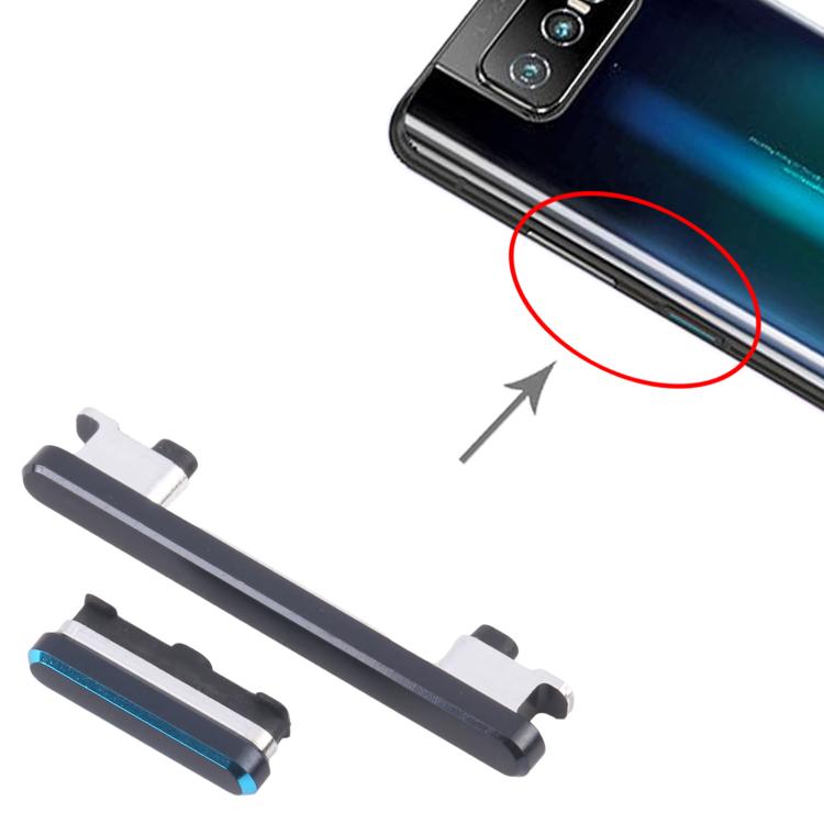 Pour Asus Zenfone 7 ZS670KS I002D Bouton d'alimentation et bouton de contrôle du volume