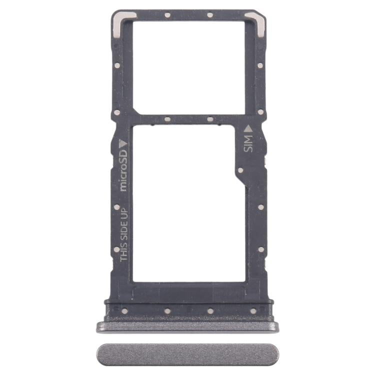 Pour Nokia C110 Plateau de carte SIM d'origine + Plateau de carte Micro SD