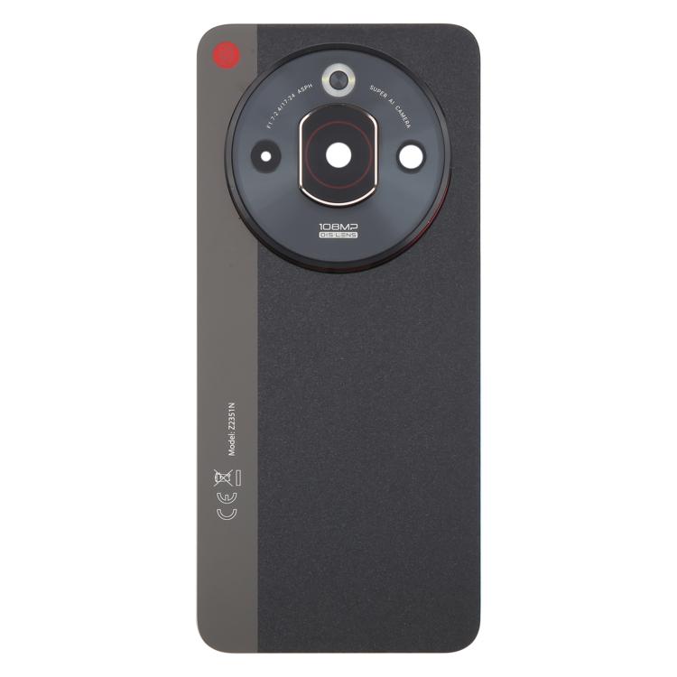 Pour ZTE nubia Focus Pro Z2351N Couvercle arrière de la batterie en verre avec adhésif / Couvercle de l'objectif de l'appareil photo