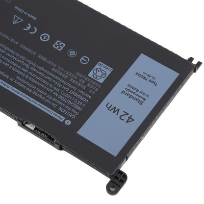 Batterie Li-ion 11,4 V 42 Wh YRDD6 pour Dell Vostro 3491 3591 3490 3590 3501 Inspiron 5481 5482 5485 5491 5591 5485 5585 5480