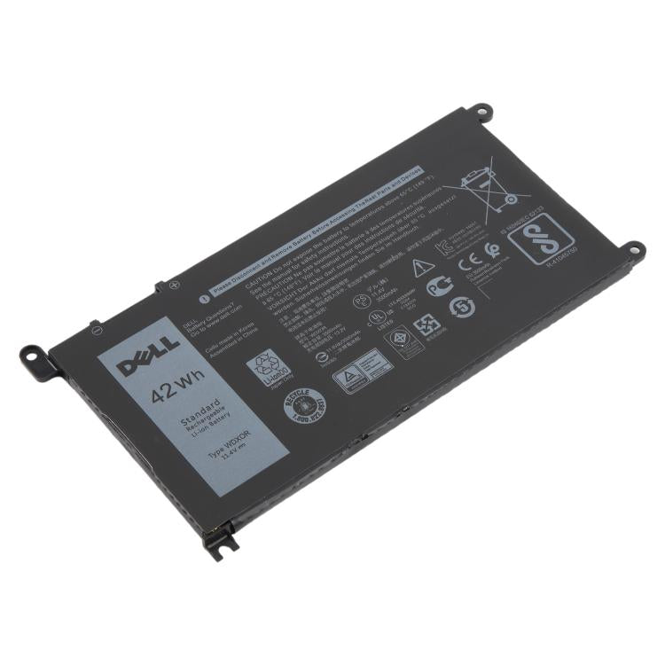 Batterie lithium-ion WDXOR 11,4 V 42 Wh pour Dell Inspiron 13 14 15 17 5000 7000 P69G001 5378 5379 5770 5570 P69G Vostro 5471