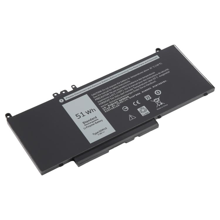 Batterie lithium-polymère 7,4 V 51 Wh G5M10 pour Dell Latitude E5250 E5450 E5550 Sereis 8V5GX R9XM9 WYJC2 1KY05