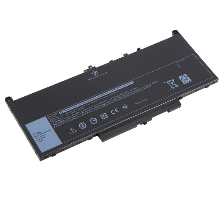 Batterie lithium-polymère 7,6 V 55 Wh J60J5 pour Dell Latitude E7270 E7470 R1V85 MC34Y 242WD