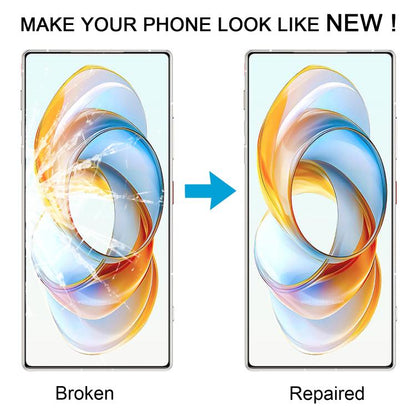 Pour ZTE Nubia Z70 Ultra NX733J NX736J, lentille extérieure en verre avant avec adhésif optiquement transparent OCA