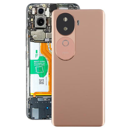 Cache arrière de batterie pour Vivo V40e avec cache d'objectif d'appareil photo