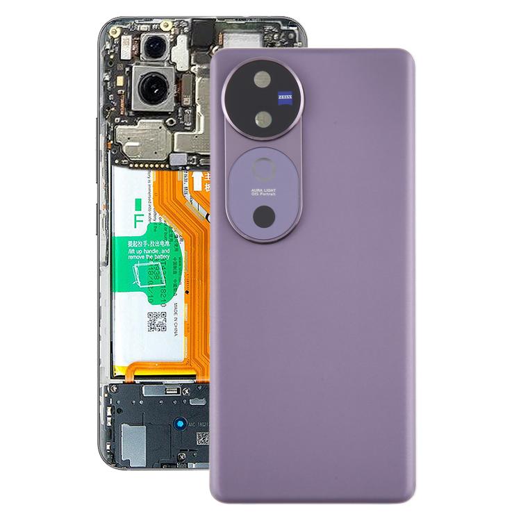 Cache arrière de batterie pour Vivo V40 avec cache d'objectif d'appareil photo