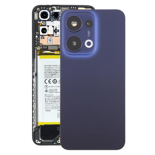Coque arrière de batterie d'origine pour OPPO Reno13 avec cache d'objectif d'appareil photo