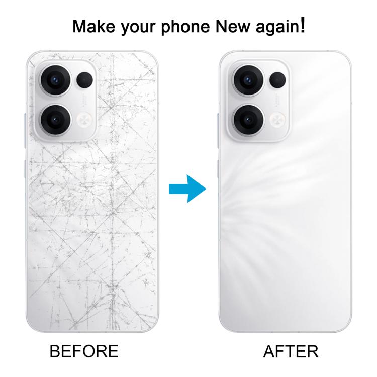 Coque arrière de batterie d'origine pour OPPO Reno13 avec cache d'objectif d'appareil photo