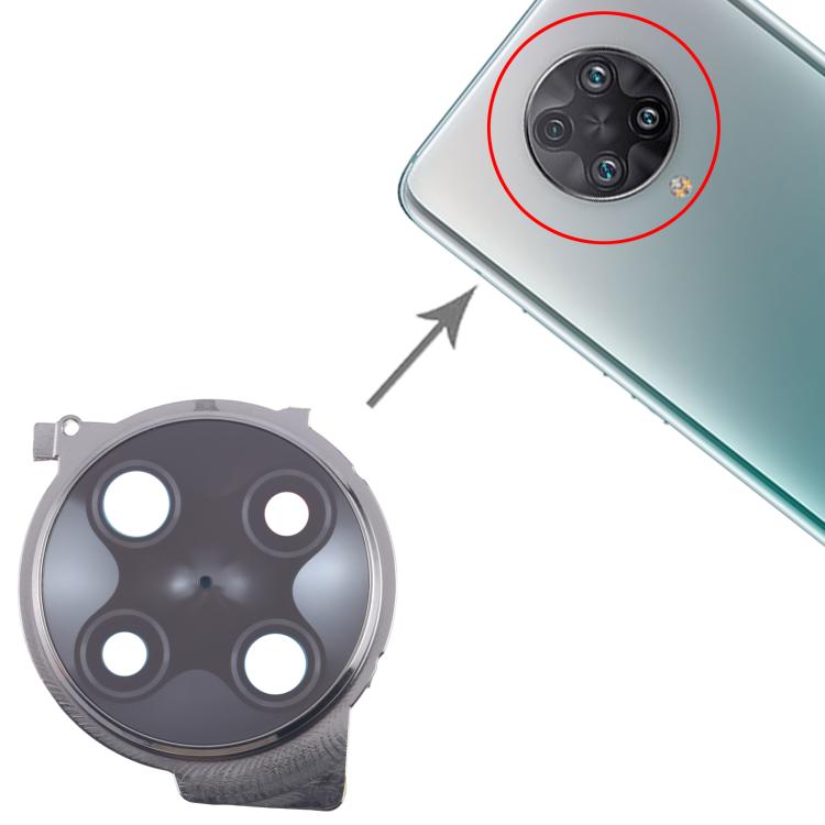 Cache objectif caméra arrière d'origine pour Xiaomi Redmi K30 Ultra