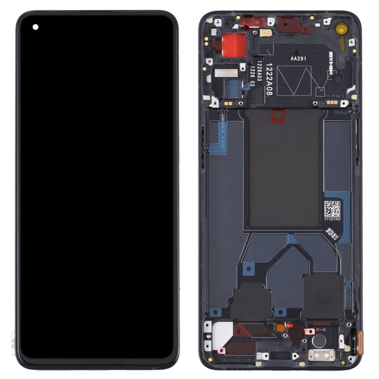 Écran LCD d'origine pour l'assemblage complet du numériseur OPPO Reno7 Pro 5G avec cadre