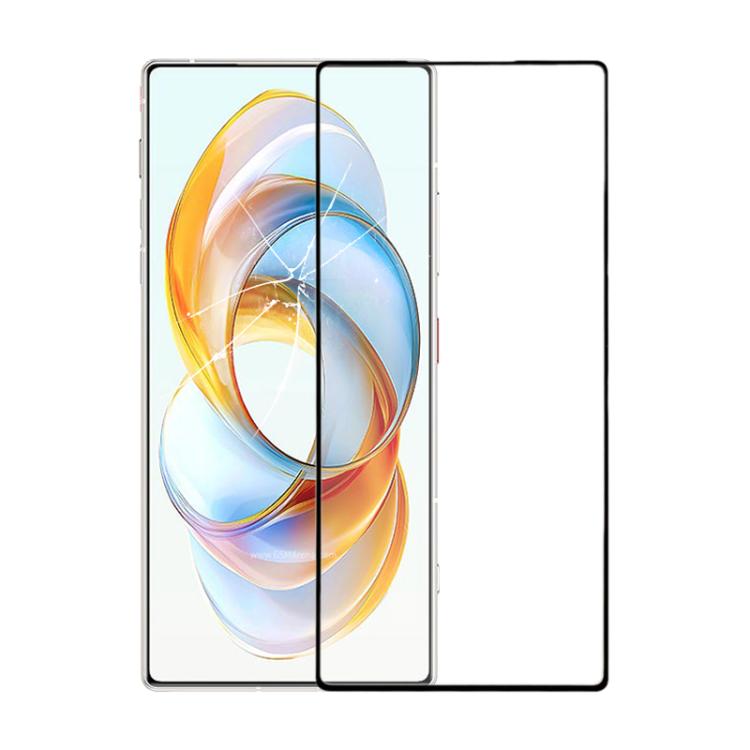 Écran extérieur en verre pour ZTE Nubia Red Magic 10 Pro+ avec adhésif transparent OCA
