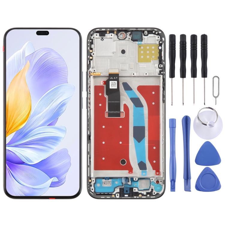 Écran LCD d'origine complet avec châssis pour Honor X60i
