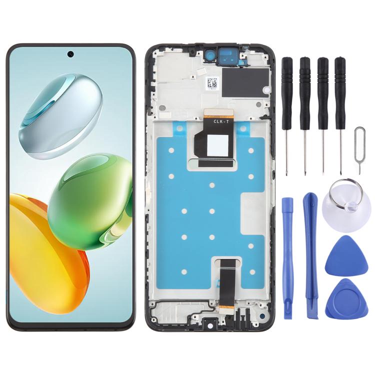 Écran LCD d'origine complet avec châssis pour Honor 200 Smart
