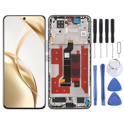 Écran LCD d'origine complet avec châssis pour Honor 200