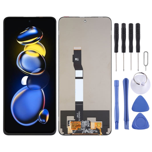 Écran LCD TFT pour Xiaomi Poco X4 GT avec assemblage complet du numériseur