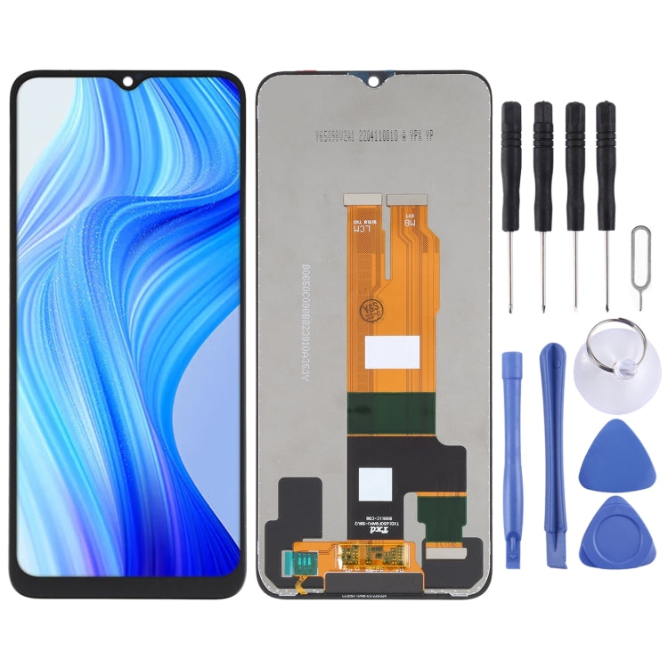Écran LCD d'origine et ensemble complet de numériseur pour Realme V30