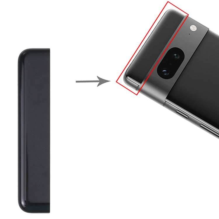 Coque arrière supérieure avant d'origine pour Google Pixel 7