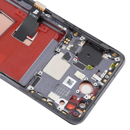 For Huawei P40 TFT LCD Screen Digitizer Full Assembly with Frame, Not Supporting Fingerprint Identification