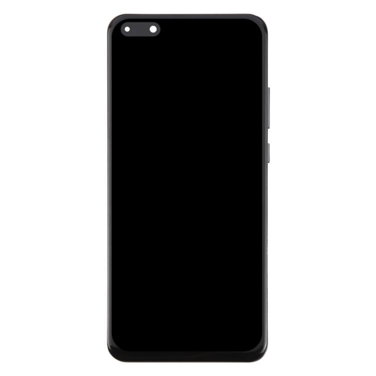 For Huawei P40 Pro TFT LCD Screen Digitizer Full Assembly with Frame, Not Supporting Fingerprint Identification