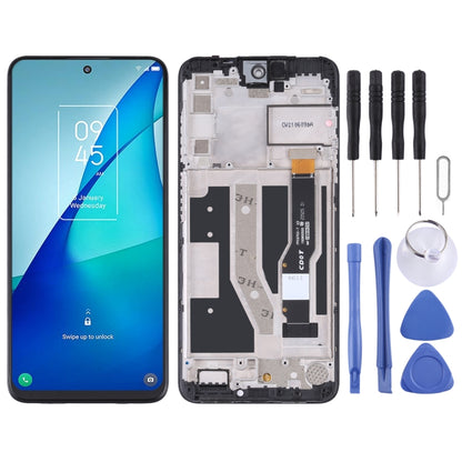 Ensemble complet d'écran LCD et numériseur avec cadre pour TCL 20L / 20L + / 20 Lite / 20S T774H T774B T775H T775B