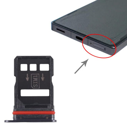 For ZTE nubia RedMagic 7 Pro NX709J SIM Card Tray + SIM Card Tray