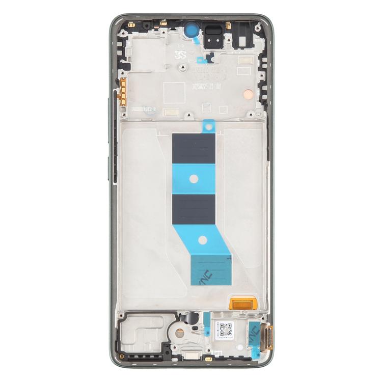 For Xiaomi Redmi Note 14 5G India AMOLED Original LCD Screen Digitizer Full Assembly with Frame