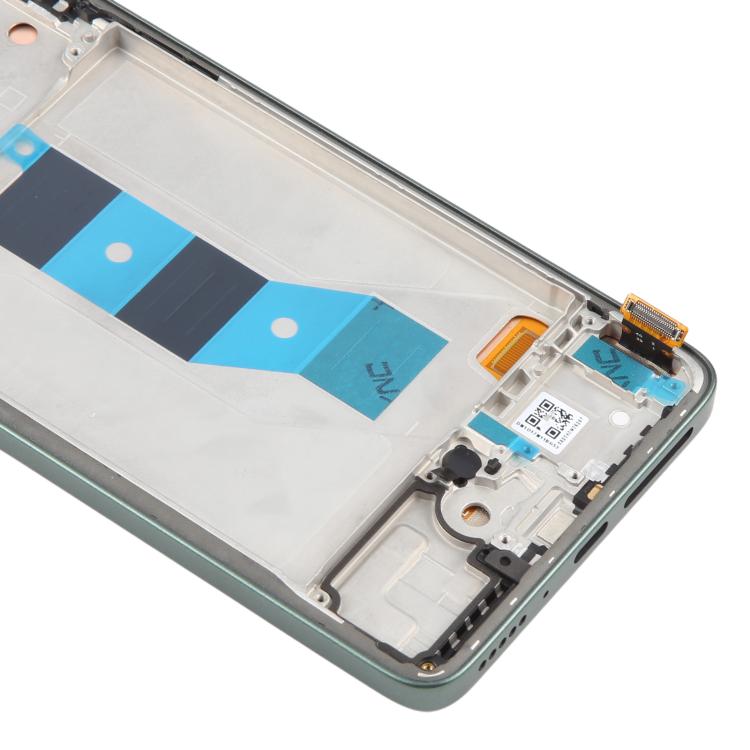 For Xiaomi Redmi Note 14 5G India AMOLED Original LCD Screen Digitizer Full Assembly with Frame