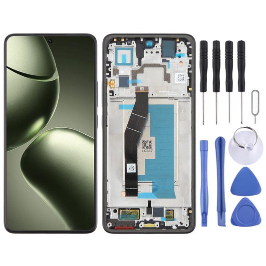 For Xiaomi 14T AMOLED Original LCD Screen Digitizer Full Assembly with Frame