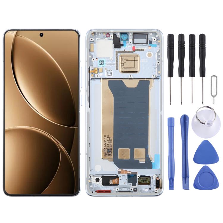 Écran LCD AMOLED d'origine pour Xiaomi Redmi K80, numériseur et cadre inclus., For OPPO Find X8 (Original)