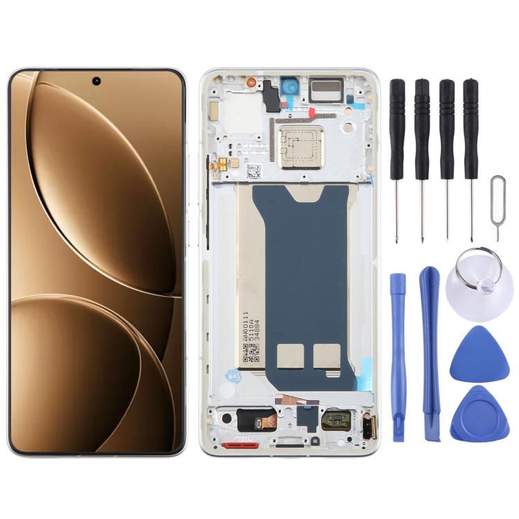 Écran LCD AMOLED d'origine pour Xiaomi Redmi K80, numériseur et cadre inclus., For OPPO Find X8 (Original)