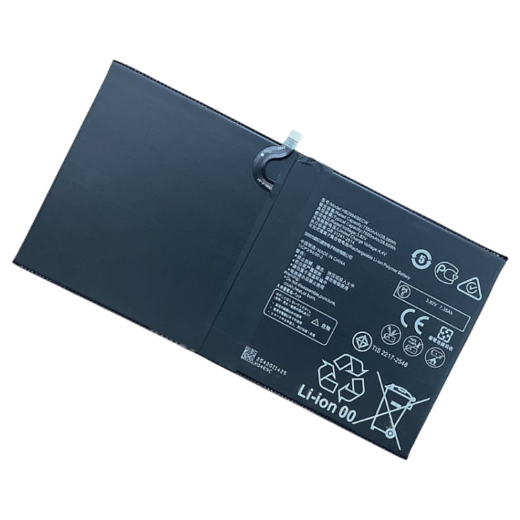 Batterie de remplacement 7500mAh, pour Huawei MediaPad M5 Lite 10 BAH2-W19 / M5 Pro 10.8 CMR-W19 CMR-AL09 CMR-AL19 BAH2-L09 HB299418ECW