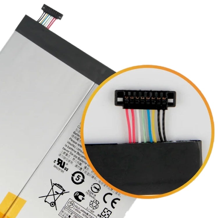 Remplacement de la batterie 7800mAh pour ASUS ZenPad Z10 ZT500KL C12P1602