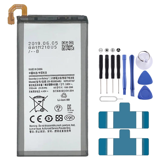 Batterie de remplacement 3700mAh, pour Samsung Galaxy A8 Star/A9 Star SM-G885F G8850 G885Y EB-BG885ABU