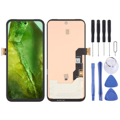 Écran OLED LCD avec numériseur (assemblage complet) pour Google Pixel 8a GKV4X G6GPR G576D, For Google Pixel 8a