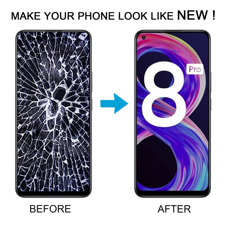 Écran LCD et numériseur complet avec cadre pour OPPO Realme 8 Pro