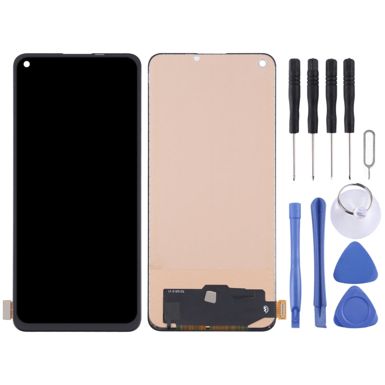 Écran LCD matériel TFT et numériseur assemblage complet pour OPPO Reno4 SE / Realme V15 5G / Realme 7 Pro / Realme X7 / Realme 8 Pro / Realme 8 4G / Realme Q2 Pro RMX3085, RMX2173, PEAT00, PEAM00, RMX2170, RMX3081