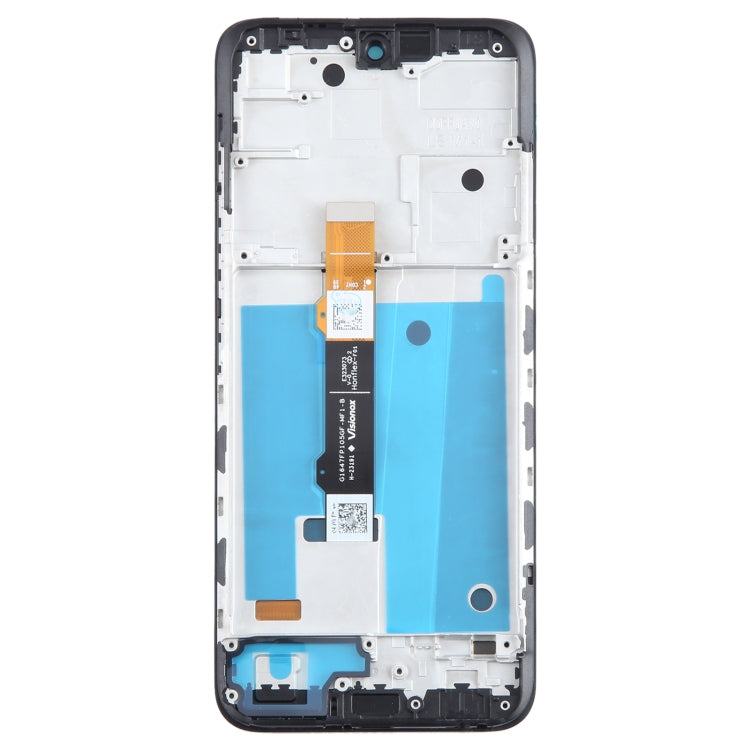 Pour Motorola Moto G71 5G écran LCD d'origine numériseur assemblage complet avec cadre