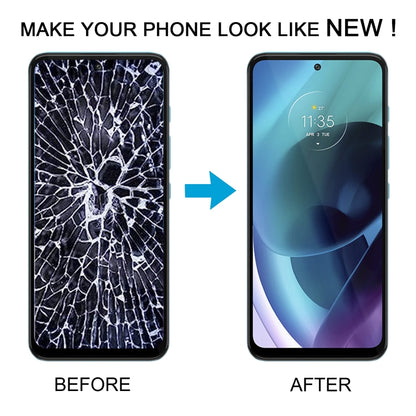 Pour Motorola Moto G71 5G écran LCD d'origine numériseur assemblage complet avec cadre