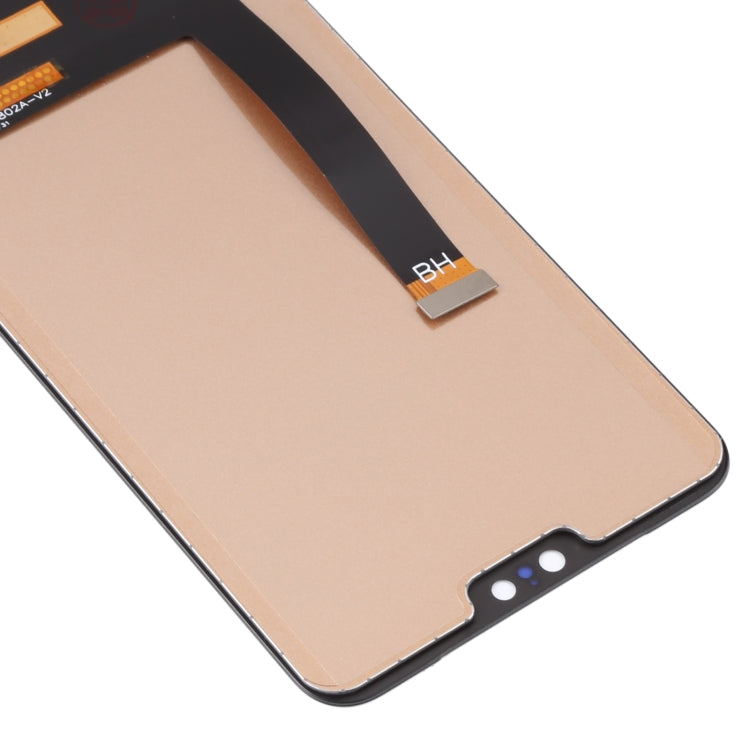 Pour vivo V20 Pro 5G TFT matériel écran LCD et numériseur assemblage complet, ne prenant pas en charge l'identification par empreinte digitale