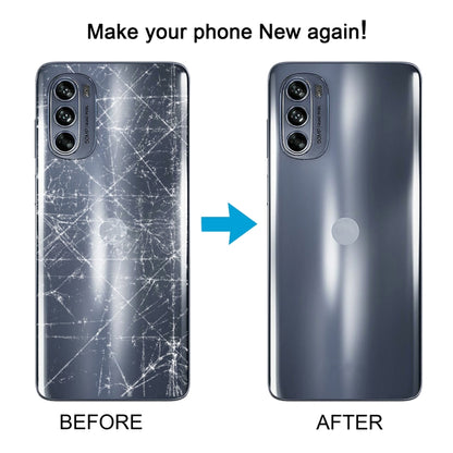 Pour Motorola Moto G62 Inde Couverture arrière de batterie d'origine