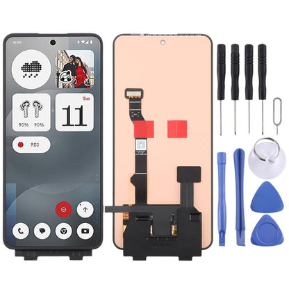 Écran LCD AMOLED d'origine avec numériseur et ensemble complet pour téléphone For Nothing 3a A059, For Nothing Phone 3a(Original)