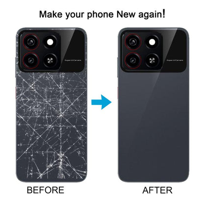 For ZTE Blade A35 Z2453 Back Cover with Camera Lens Cover