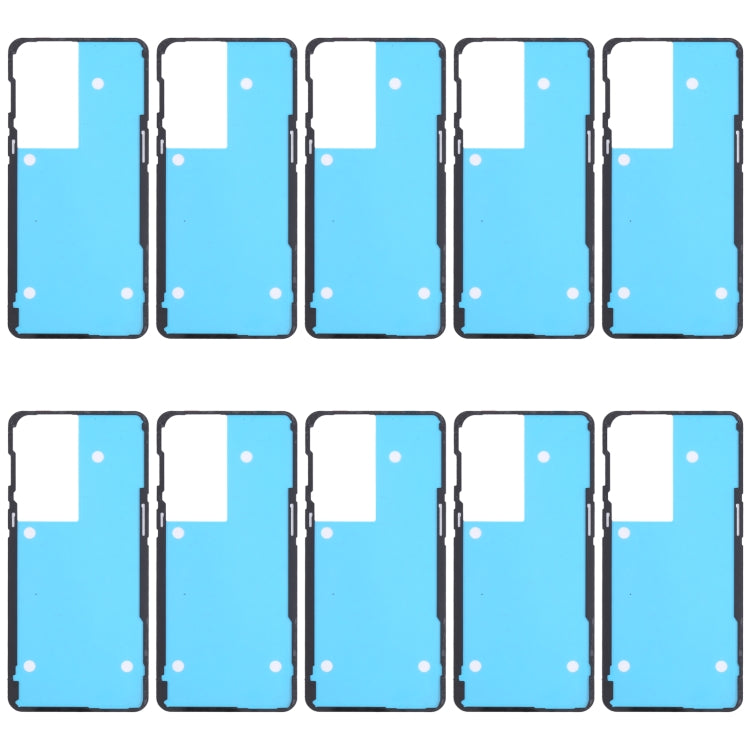 Pour OnePlus 9RT 5G 10 pièces adhésif de couverture de boîtier arrière d'origine