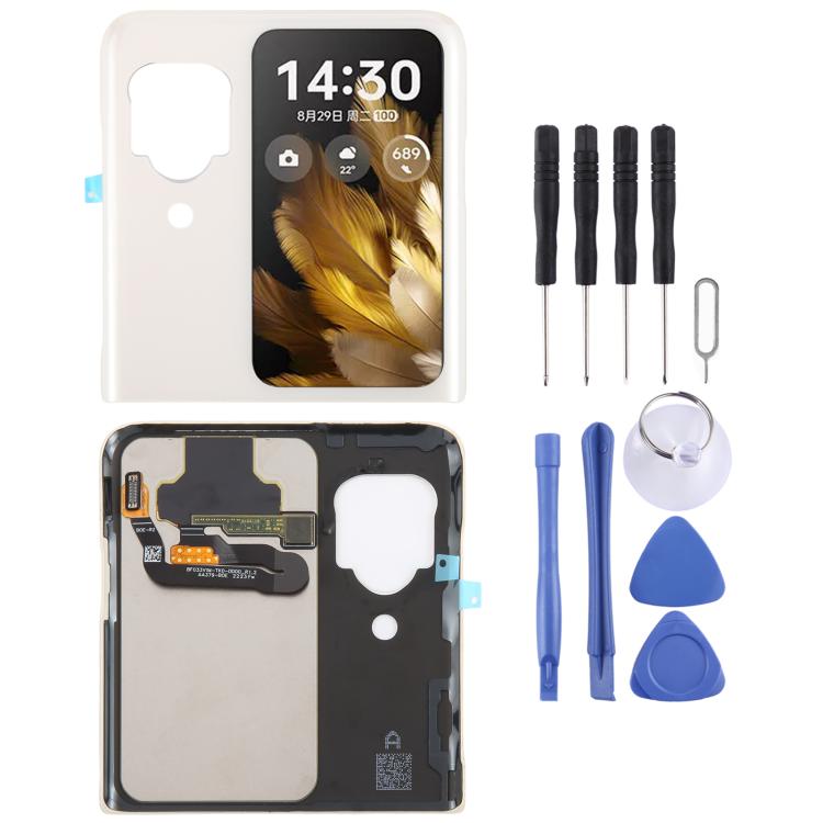 Écran LCD secondaire d'origine avec numériseur complet, For OPPO Find N3 Flip (Original LCD Secondary)